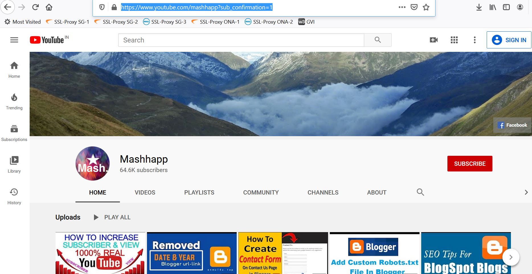 Travel banner